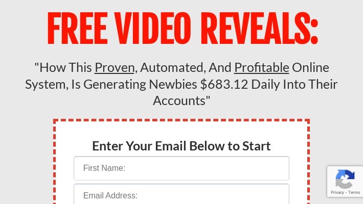 Optin Page #6 (Warning Alert)